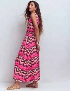 Robe longue Elodie en jersey