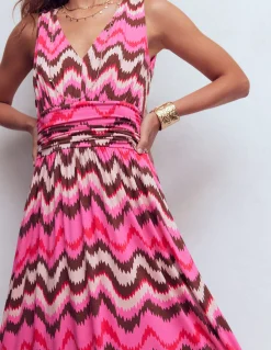 Robe longue Elodie en jersey