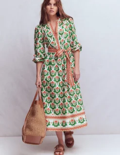 Robe midi Cary en coton