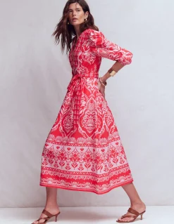 Robe midi Cary en coton