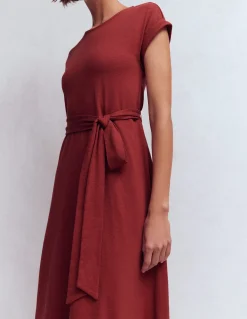 Robe midi Eve en jersey