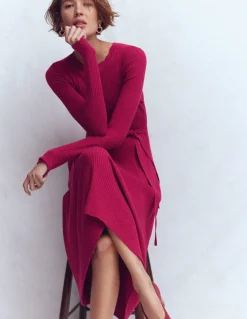 Robe midi Isobel en maille