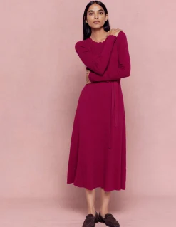 Robe midi Isobel en maille