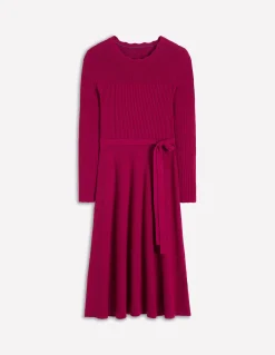 Robe midi Isobel en maille