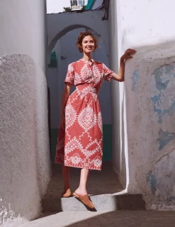 Robe midi Ivy en coton