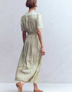 Robe midi Ivy en lin