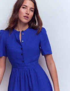 Robe midi Ivy en lin