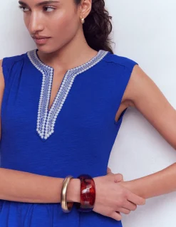 Robe midi May en jersey