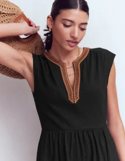 Robe midi May en jersey