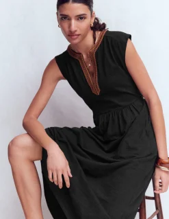 Robe midi May en jersey