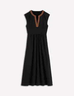 Robe midi May en jersey