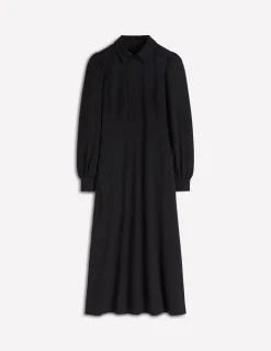 Robe midi Pip zippée en point de Rome