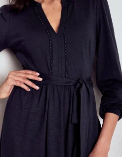 Robe Naomi à manches longues en jersey