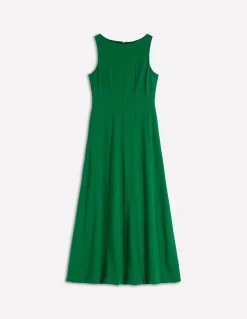 Robe sans manches en point de Rome