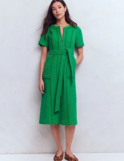 Robe texturée Ruth à fermeture zippée