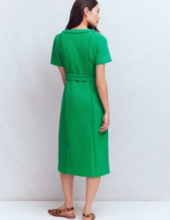 Robe texturée Ruth à fermeture zippée