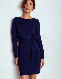 Robe Tiana nouée sur le devant en maille