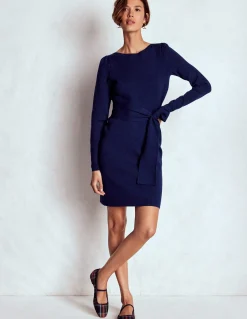 Robe Tiana nouée sur le devant en maille