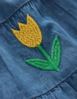 Robe tissée tournoyante