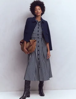 Robe-chemise Bridget en point de Rome