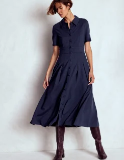 Robe-chemise Bridget en point de Rome