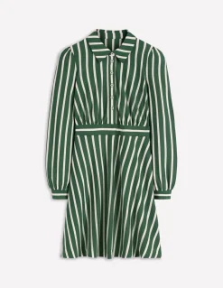 Robe-chemise courte en jersey Orla