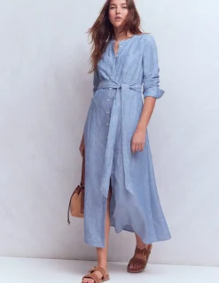 Robe-chemise Mollie en lin