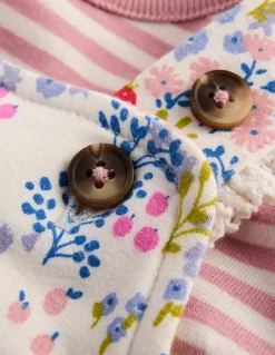 Salopette en jersey à manches courtes