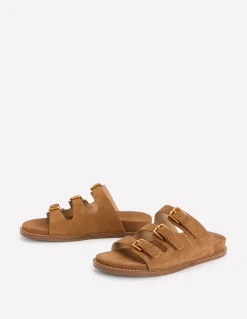 Sandales à semelle ergonomique et trois brides