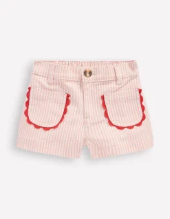 Short à poches plaquées