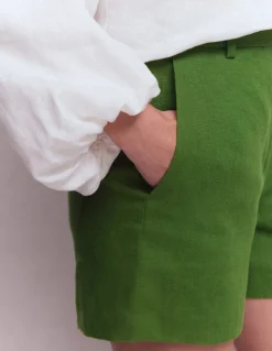 Short Belgravia en lin