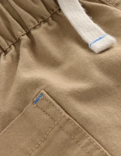 Short en coton à poches