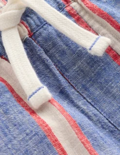 Short en coton et lin