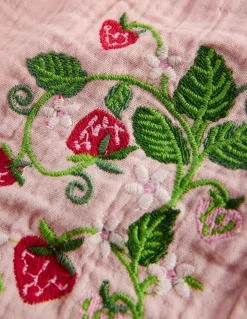 Short tissé à volants