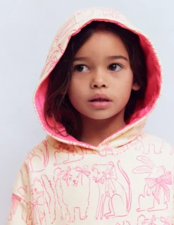 Sweat à capuche imprimé