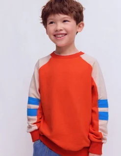 Sweat à manches colourblock