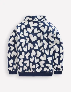 Sweat partiellement zippé