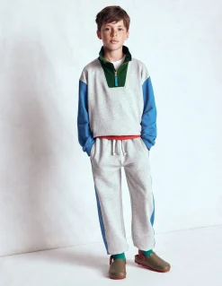 Sweat partiellement zippé