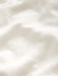 Top manches longues en pointelle