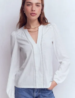 Top Poppy à manches longues