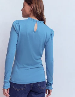 Top volanté ultra-doux