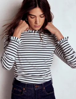 Top volanté ultra-doux