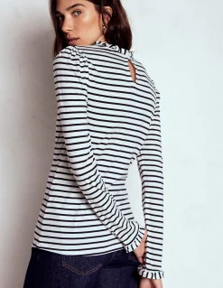 Top volanté ultra-doux