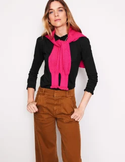 Top volanté ultra-doux