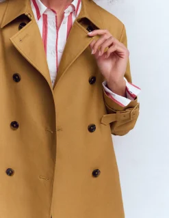 Trench trapèze à cœur