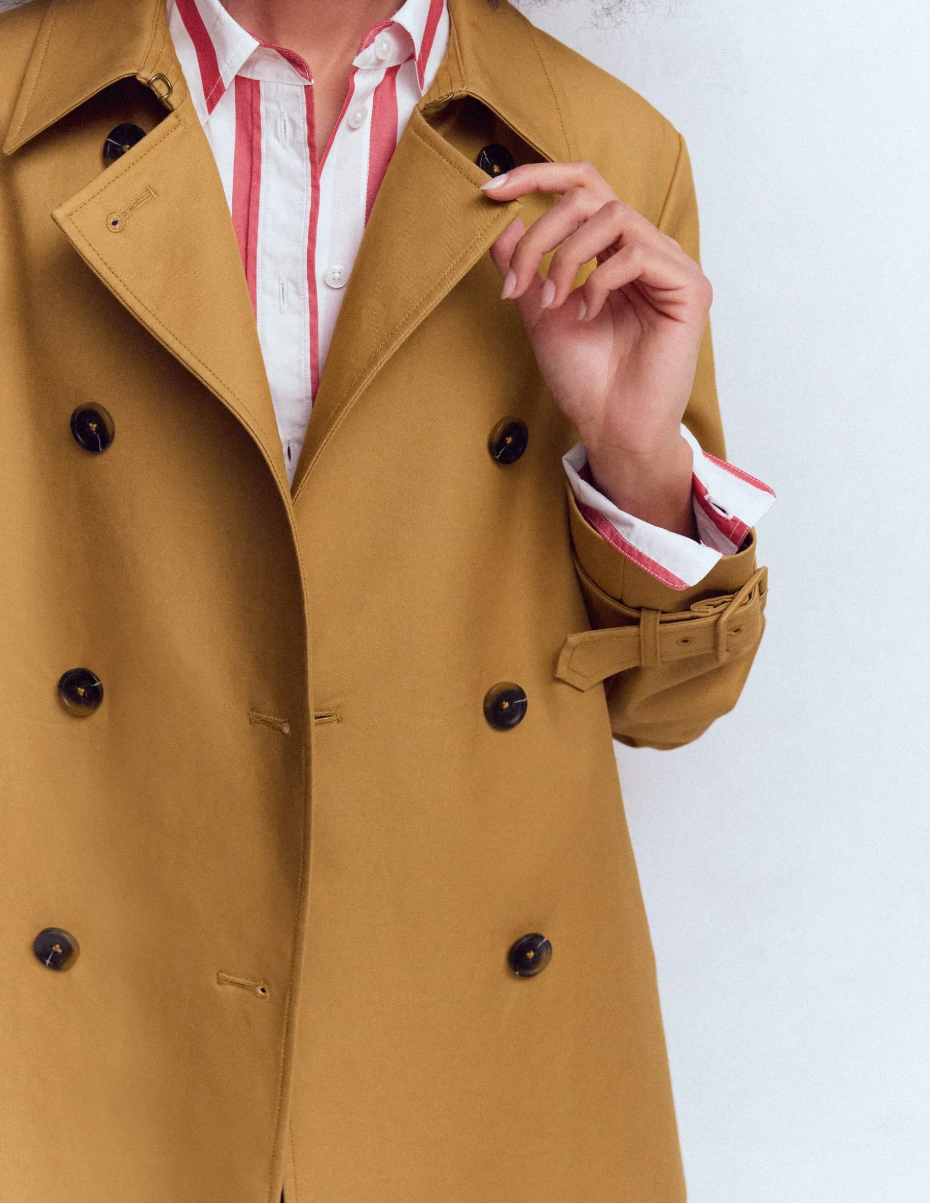 Trench trapèze à cœur