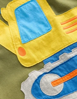 T-shirt à appliqué fun