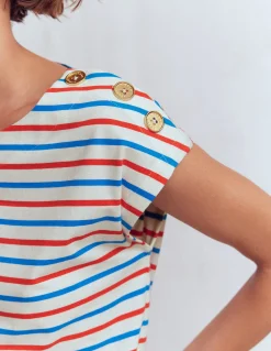 T-shirt à boutons
