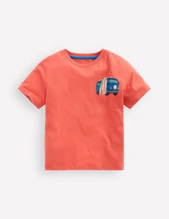 T-shirt à imprimé recto verso