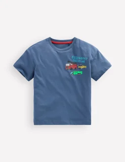 T-shirt à imprimé recto verso